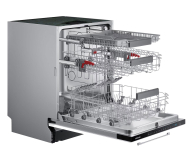 Zmywarka SAMSUNG DW60A6092BB/EO 60cm, 14kpl, Auto Open Dry, Soft Rail, Flex Load, Regulowana wysokość górnego kosza, Samoczyszczenie ,3kosz - 1309839 - zdjęcie 7
